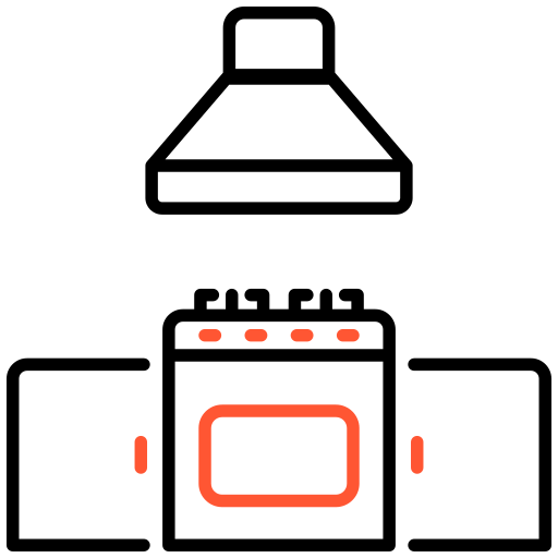 台所 Generic color outline icon