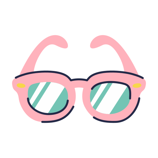 okulary ochronne Generic color fill ikona