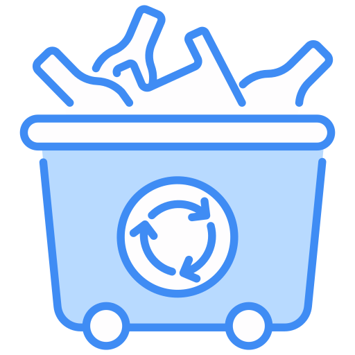 Garbage can Generic color lineal-color icon