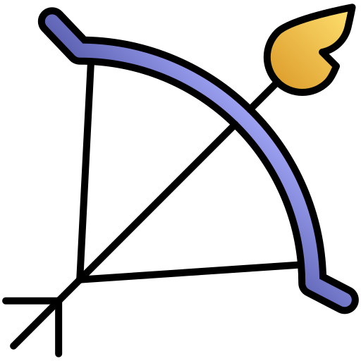 kruisboog Generic gradient lineal-color icoon