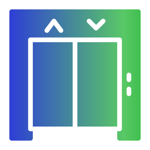 Elevator Generic gradient fill icon