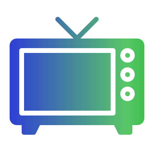 Tv Generic gradient fill icon