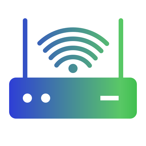 wi-fi-роутер Generic gradient fill иконка