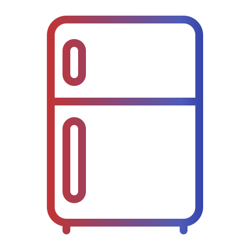 Fridge Generic gradient outline icon
