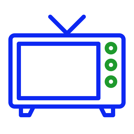 fernseher Generic color outline icon