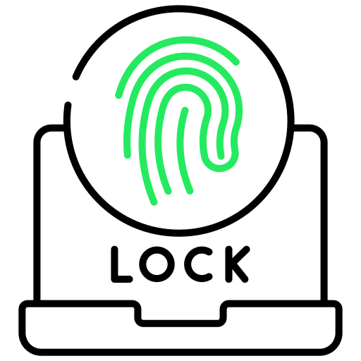 Fingerprint Generic color outline icon