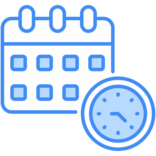 Schedule Generic color lineal-color icon