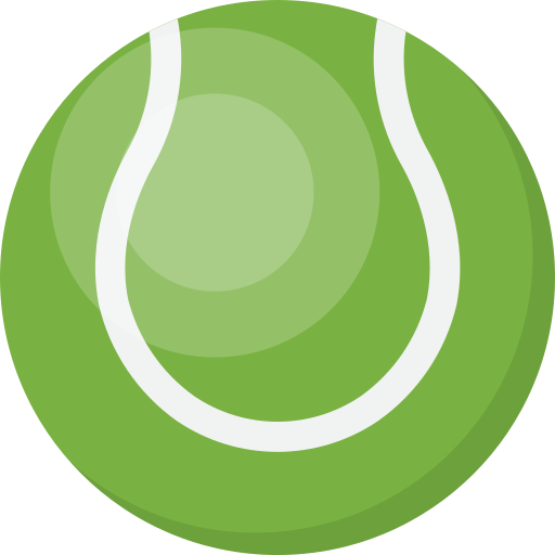 Tenis ball Generic color fill icon