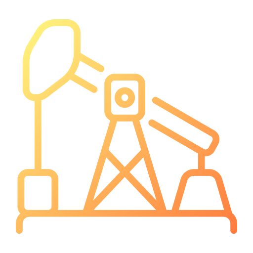 Oil rig Generic gradient outline icon