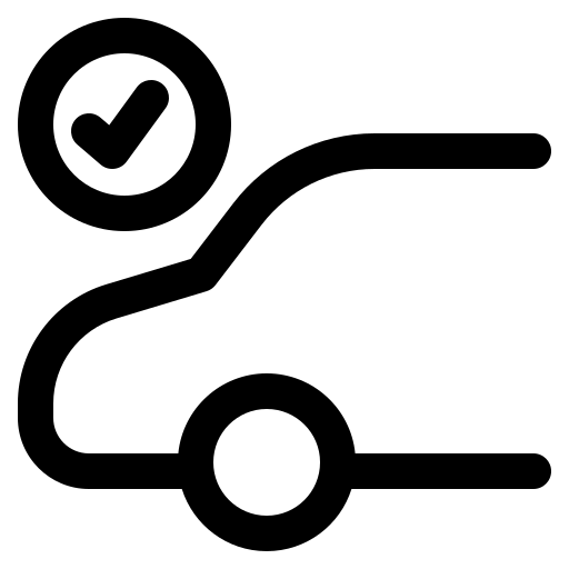 自動車保険 Generic black outline icon