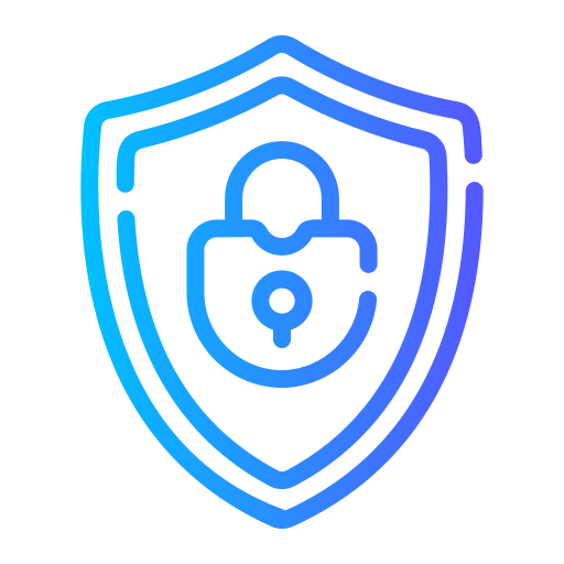 escudo de seguridad Generic gradient outline icono