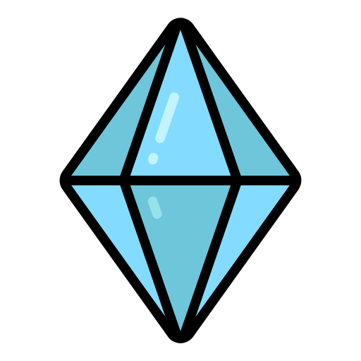 Crystal Generic color lineal-color icon