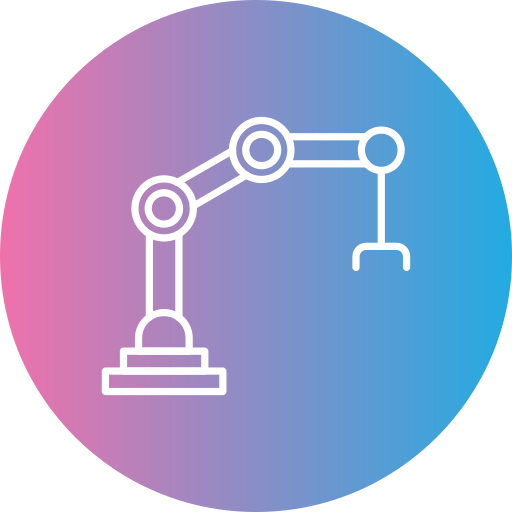 Mechanical arm Generic gradient fill icon