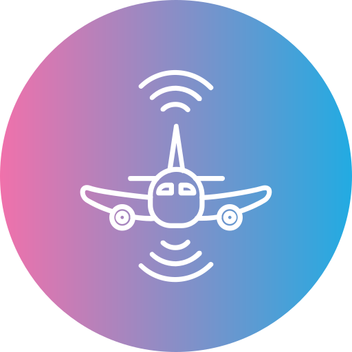 Air plane Generic gradient fill icon