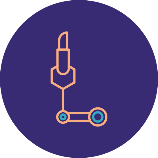 Mechanical engineering Generic color fill icon