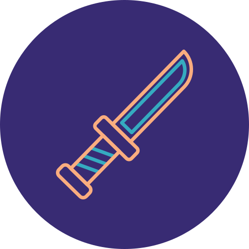 Knife Generic color outline icon