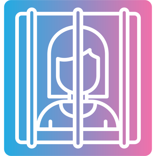 gevangene Generic gradient fill icoon