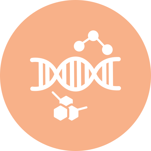 Dna analysis Generic color fill icon