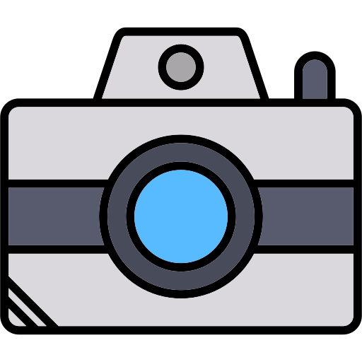 appareil photo Generic color lineal-color Icône