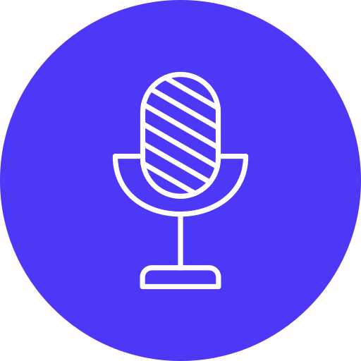 Voice recorder Generic color fill icon