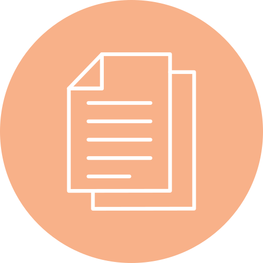 Document Generic color fill icon