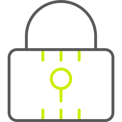 Padlock Generic color outline icon