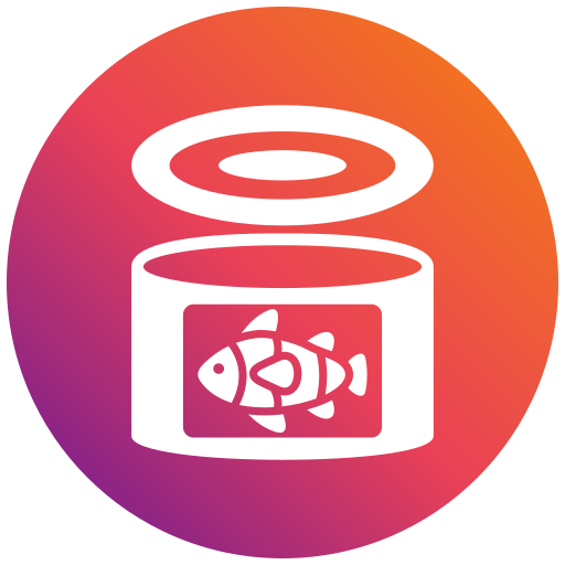 Tinned food Generic gradient fill icon