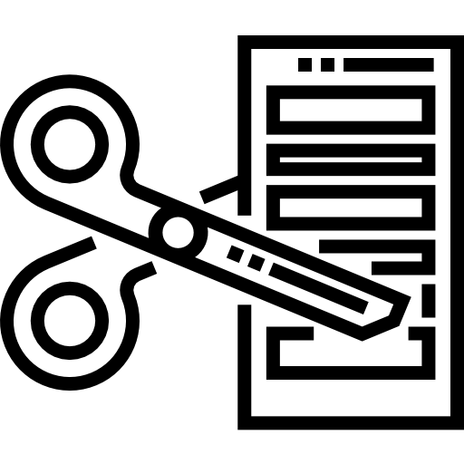 korting Detailed Straight Lineal icoon