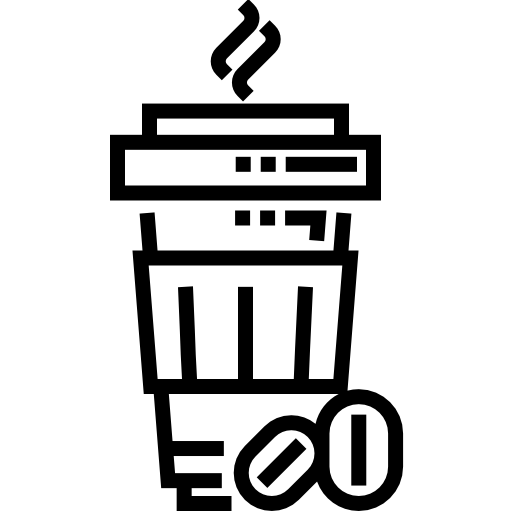 kawa Detailed Straight Lineal ikona