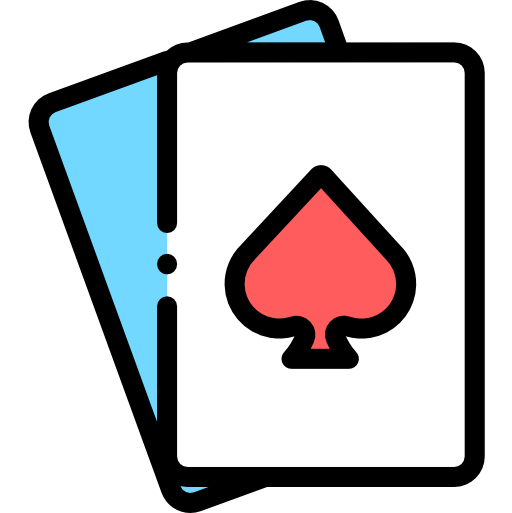 poker Detailed Rounded Lineal color icon