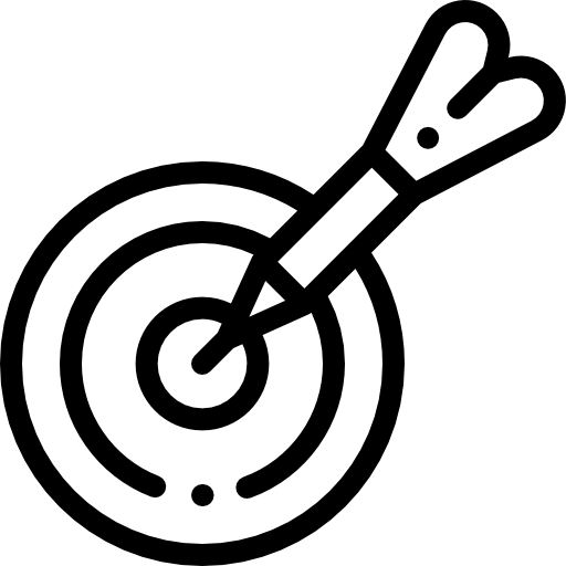 rzutki Detailed Rounded Lineal ikona