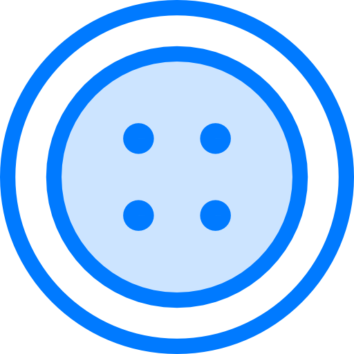Button Vitaliy Gorbachev Blue icon