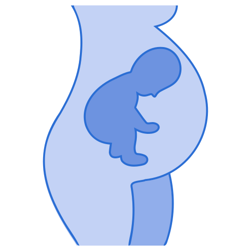 el embarazo Generic color lineal-color icono