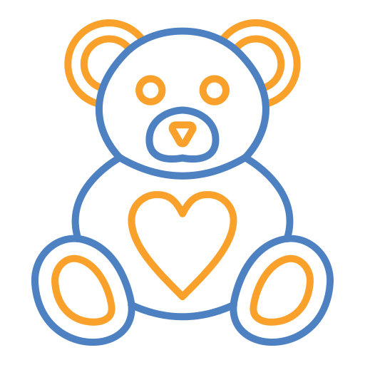 urso teddy Generic color outline Ícone
