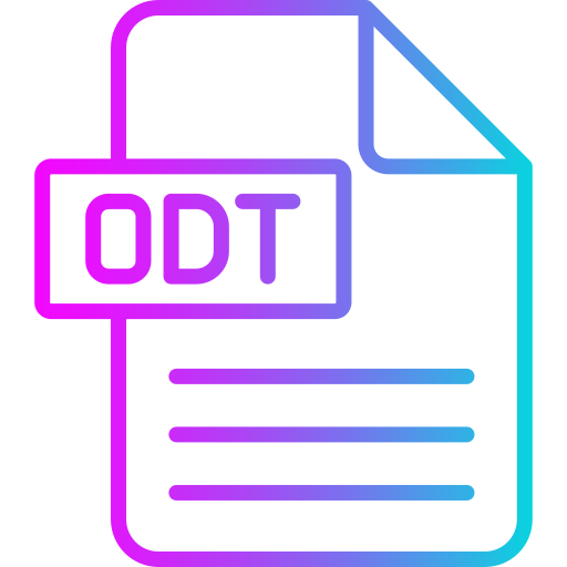Odt Generic gradient outline icon