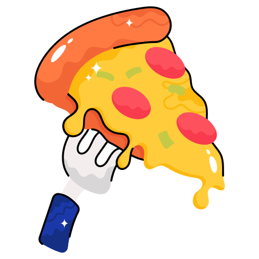 pizza Generic color lineal-color icono