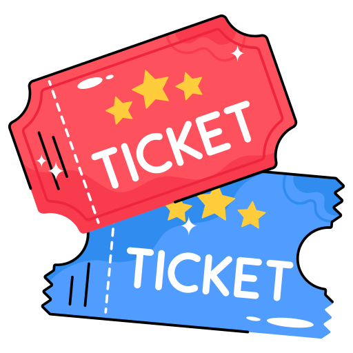 ticket Generic color lineal-color icoon