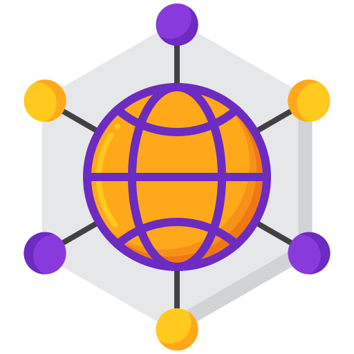 Networking Generic color fill icon