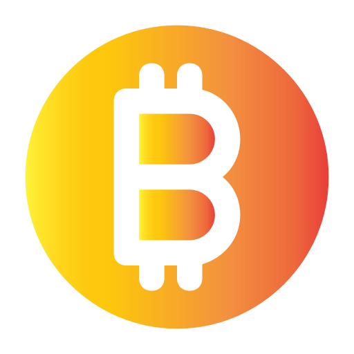 bitcoin Generic gradient fill Ícone