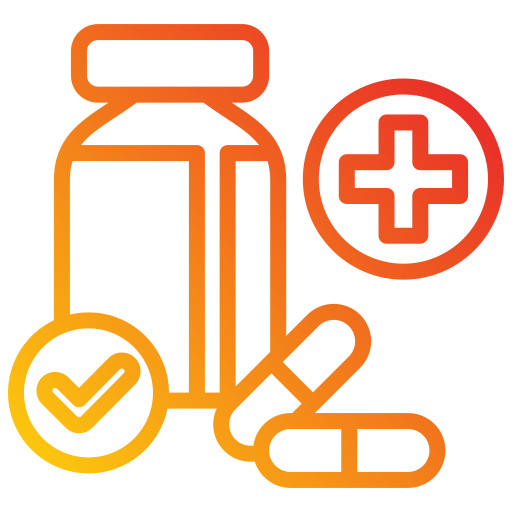 Pharmacy Generic gradient outline icon