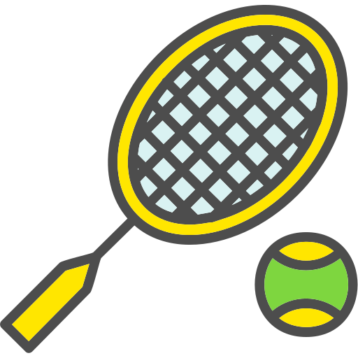raqueta Generic color lineal-color icono