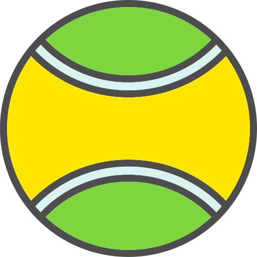 테니스 공 Generic color lineal-color icon