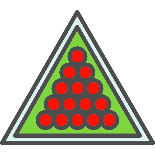 biliardo Generic color lineal-color icona