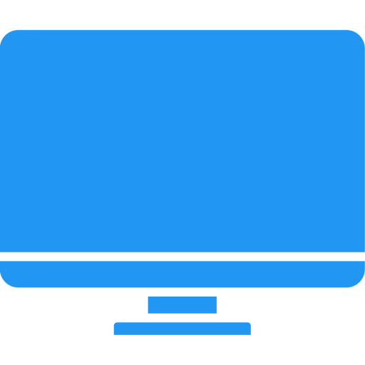 computadora Generic color fill icono