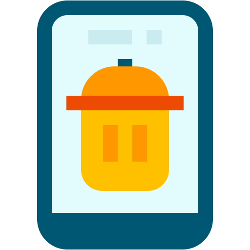 Trash Generic color fill icon