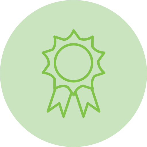 Award Generic color fill icon