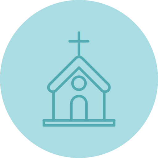 Church Generic color fill icon