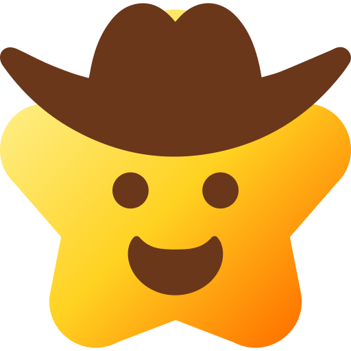cowboy Generic gradient fill icon