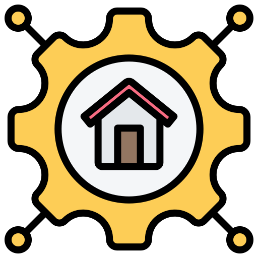 automatización del hogar Generic color lineal-color icono