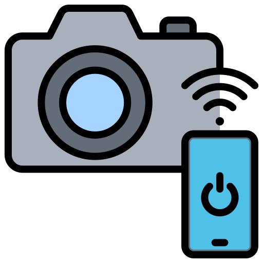 Smart camera Generic color lineal-color icon